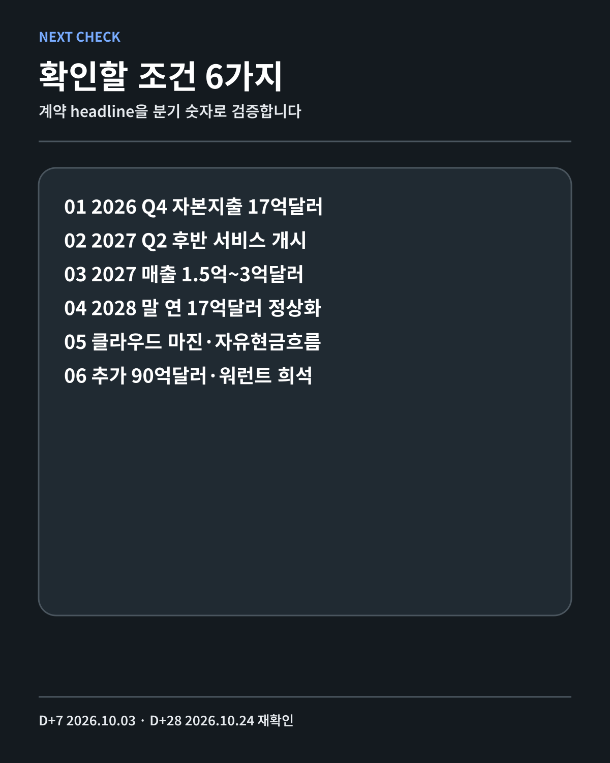 Akamai 투자 확인 순서